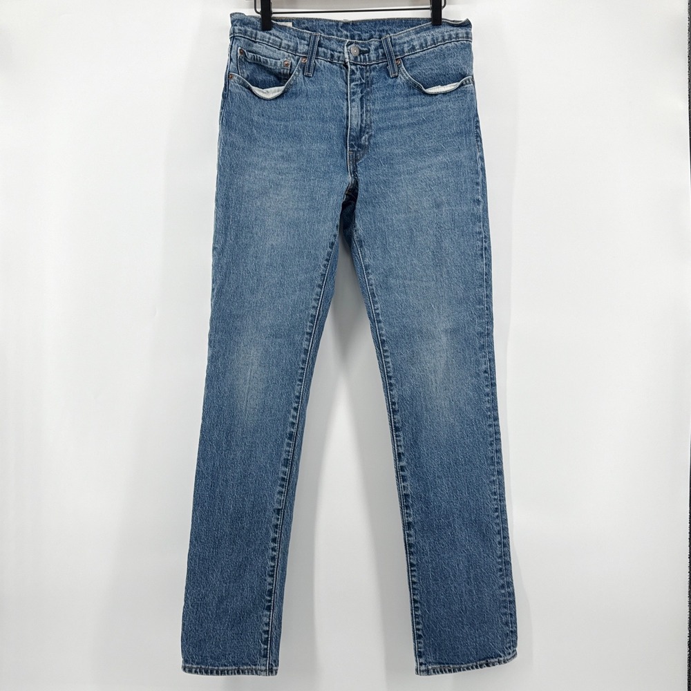 LEVI'S Premium 511 Slim Eco‎ Ease Blue Big E Denim Jeans Size 34/34 Men's EUC